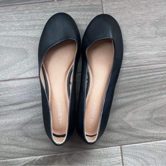 Lane Bryant Classic Black Women's Flats - Picture 7 of 12